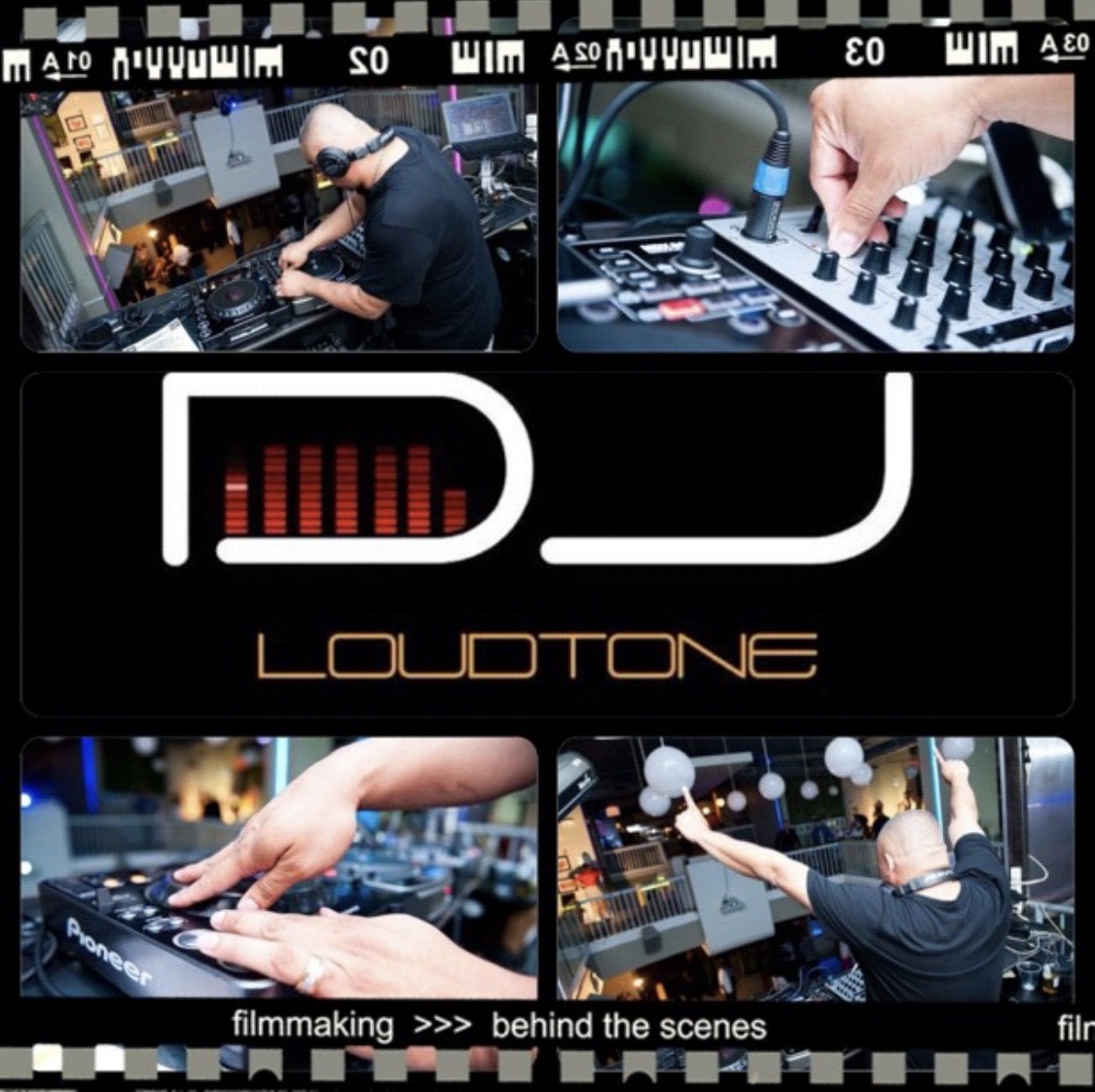 DJ LoudTone DJ setup